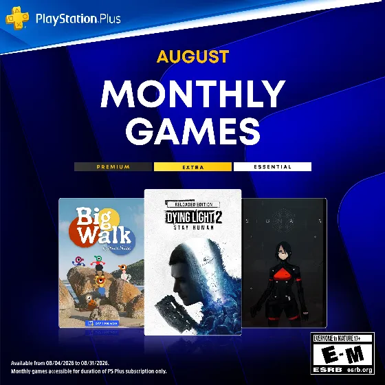 Explore PlayStation Plus Essential: August Free Games