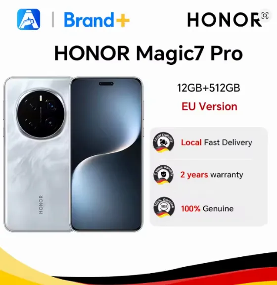 Смартфон Honor Magic 7 Pro 12/512GB за 2 704,57 zł в AliExpress