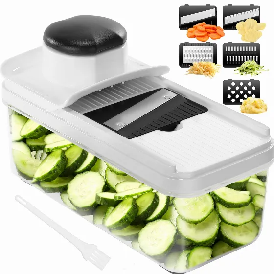 Vihoom 5-in-1 Mandoline for 28.49 zł — Save 29% at Amazon