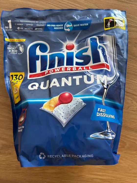 Капсули для посудомийної машини Finish Quantum All in 1 за 19,99 zł