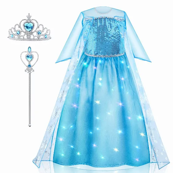 Princess Costume with LED Strips Now Only 10.72 zł
