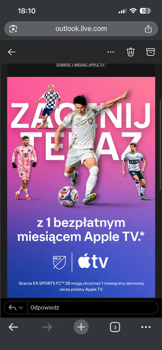 Месяц Apple TV от EA — бесплатно