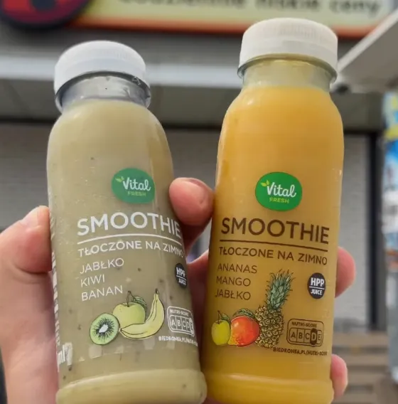 Biedronka Vital Fresh Smoothie 250ml for Only 0.99 zł