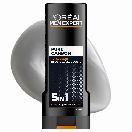 L'Oréal Men Expert XXL Pure Carbon 5в1 - гель для душу і шампунь для чоловіків 400 мл за 7.97 зл на Amazon.de — магазин: Німеччина