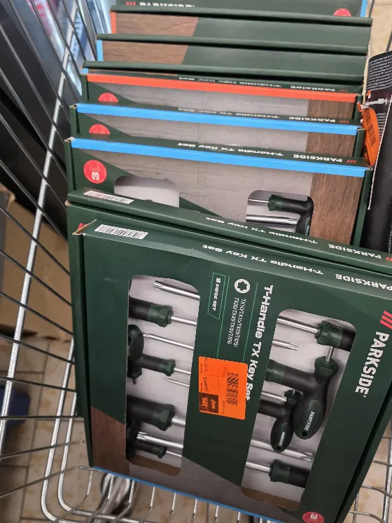 Parkside Hex Keys at 50% Off, Only 12.49 zł at Lidl