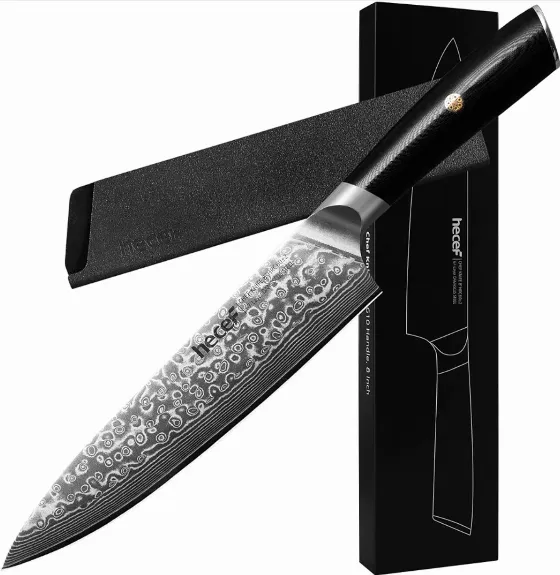 Damascan Hecef Knife 20cm for Only 199.96 zł at Amazon