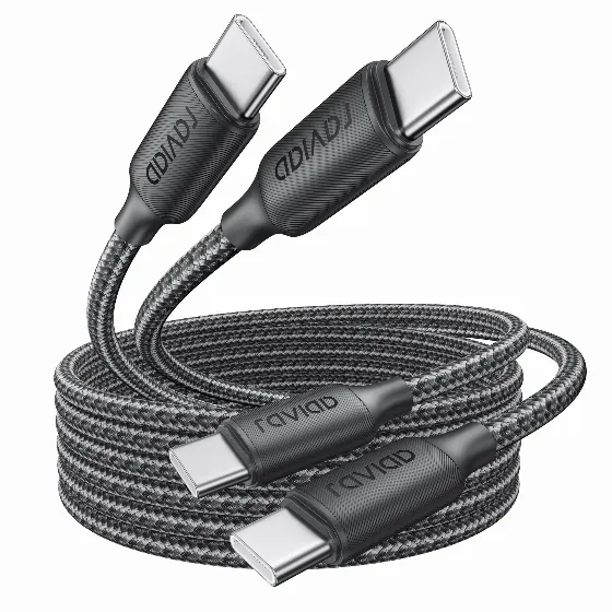 RAVIAD Кабель USB-C на USB-C [2M, 2 шт.] за 14,99 zł