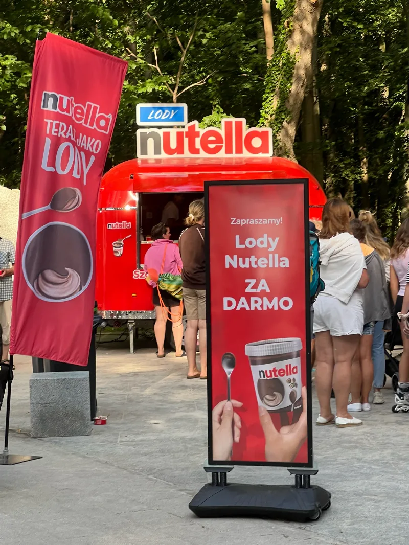 Отримайте безкоштовне морозиво Nutella в Колобжезі
