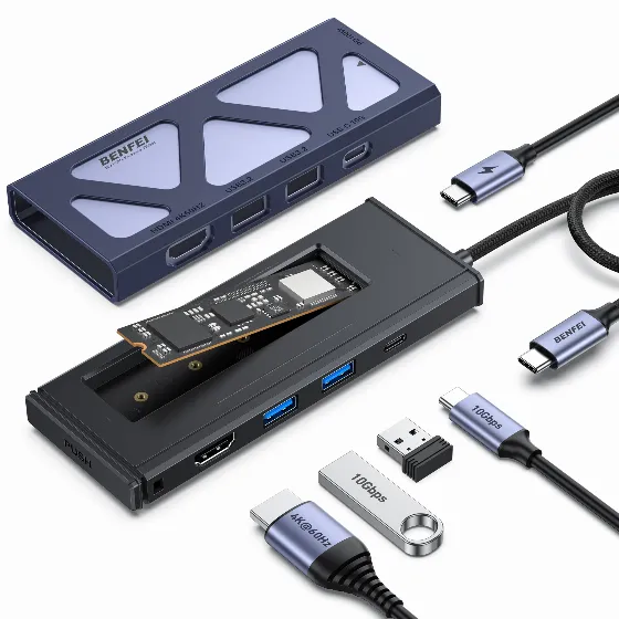 Save 44% on BENFEI USB C Hub 6-in-1 — Now 81.78 zł