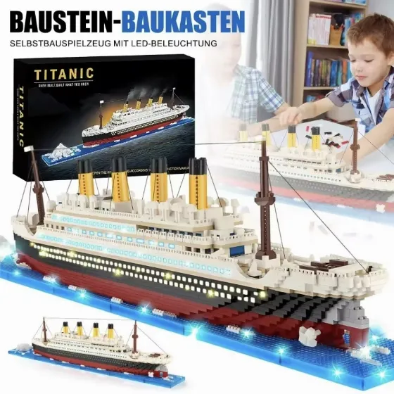 Набор LEGO Титаник 4100 деталей с подсветкой за 55,19 zł