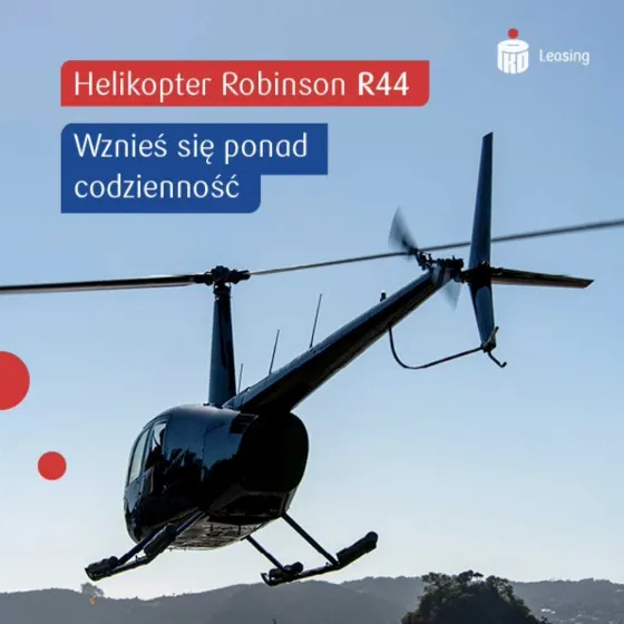 Лизинг 104% на вертолеты Robinson R44 в PKO