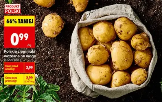 Early Polish Potatoes Now Just 0.99 zł at Biedronka