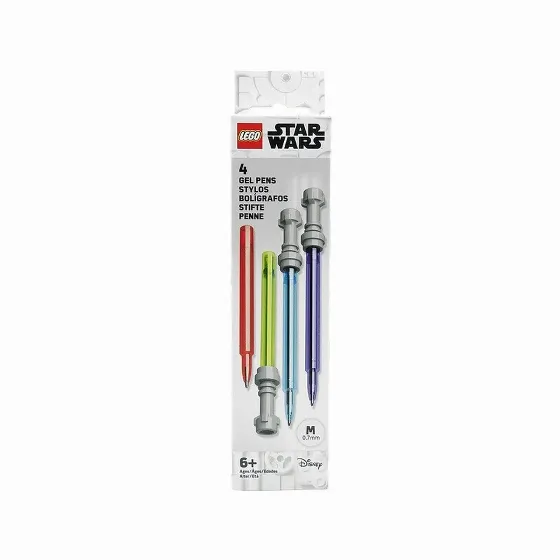 Get 4 LEGO Star Wars Gel Pens for Just 29.99 zł at Smyk