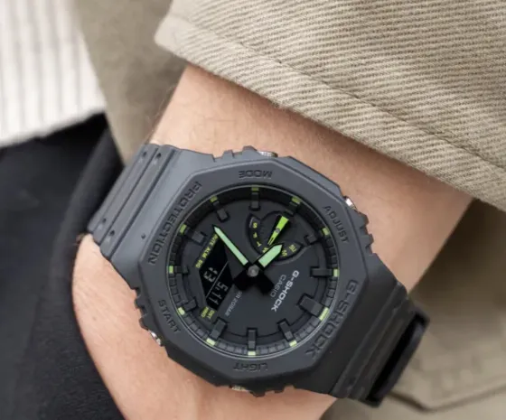 Часы Casio G-shock Octagon GA-2100-1A3ER за 288,43 zł на Amazon