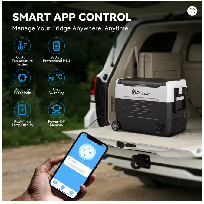 Foursun 21L Portable Car Fridge for 330 zł at AliExpress