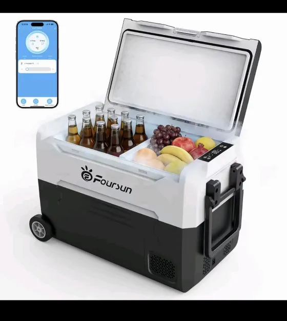 Портативний компресорний холодильник Foursun 45L за $140,92 з безкоштовною доставкою