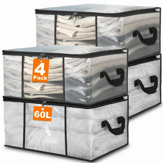 Withosent 60L Storage Bags Set of 4 for Just 19.99 zł