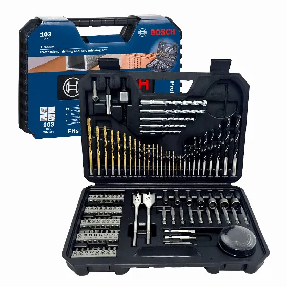 Набор сверл и бит Bosch V-Line 103 ед. за 65 zł на Amazon.pl