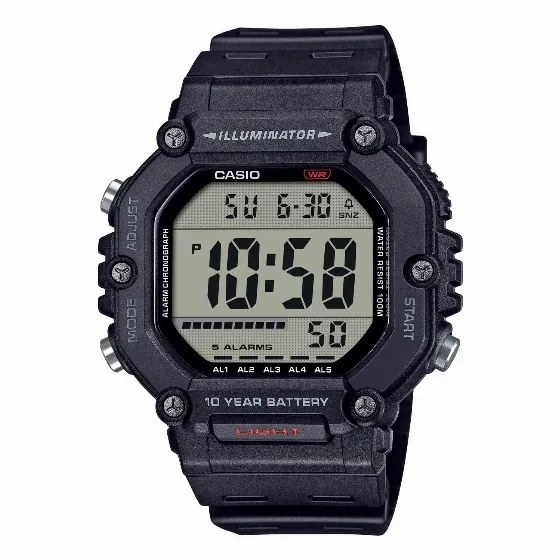 Casio AE-1600H-1AVEF Digital Watch for 113.91 zł at Amazon