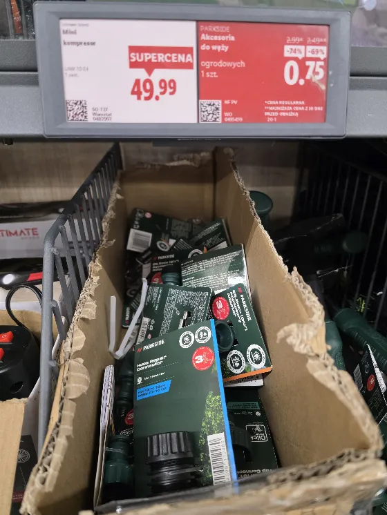 Зачем платить больше? Звоночки для шлангов Parkside за 0,75 zł в Lidl