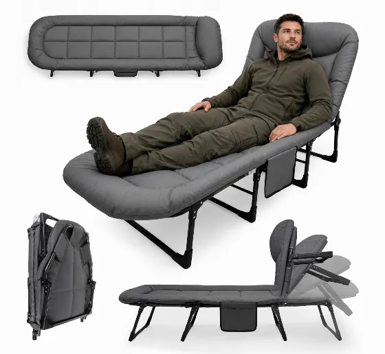 Havwai Gray Camping Bed Now for 154.90 zł at Allegro