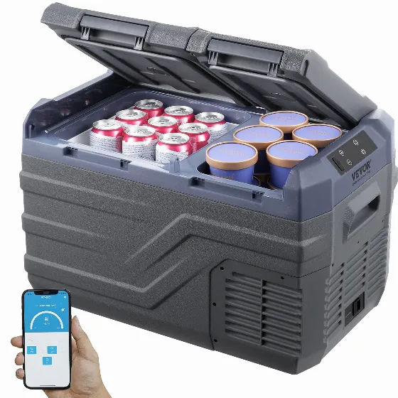 Двухкамерный туристический холодильник Succebuy 25L за $112.55 на AliExpress