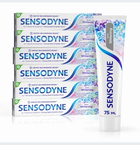 Sensodyne Extra Whitening Toothpaste Set at 59.99 zł