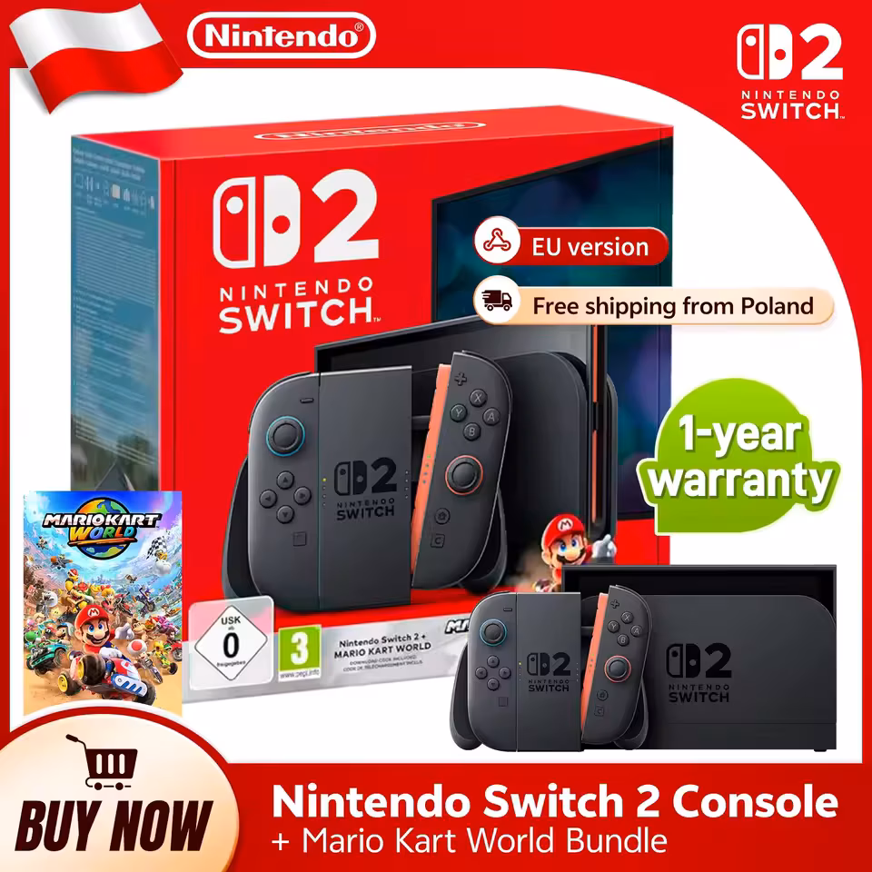 Пакет Nintendo Switch 2 з Mario Kart за 1 764,37 zł