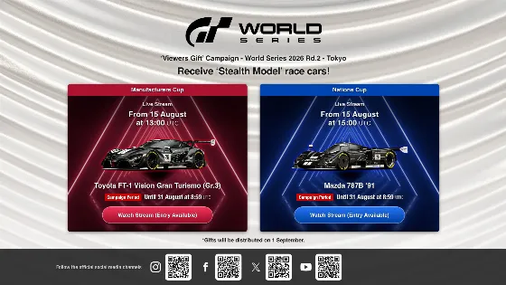 Get Free Cars in Gran Turismo 7 for PS5 & PS4 Until August 31