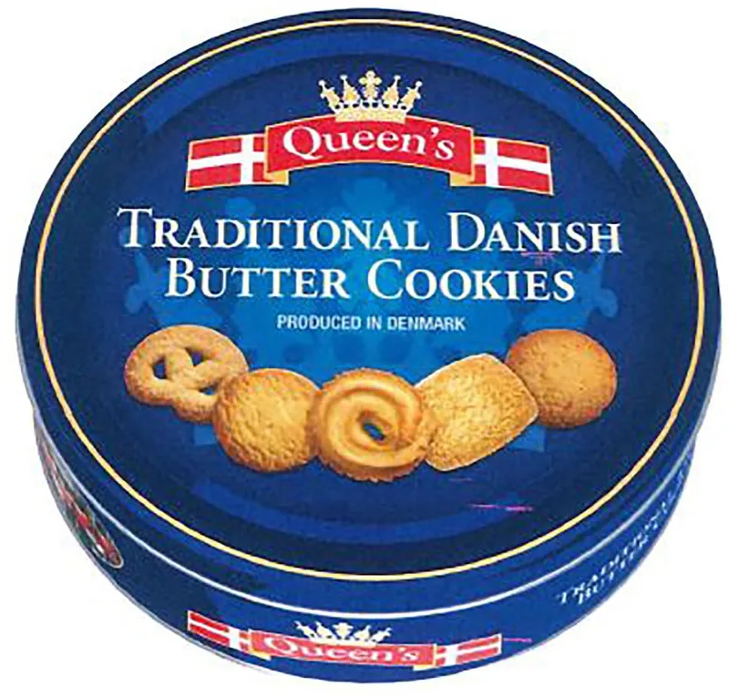 Queens Danish Butter Cookies at €4 Each — 500g Tin