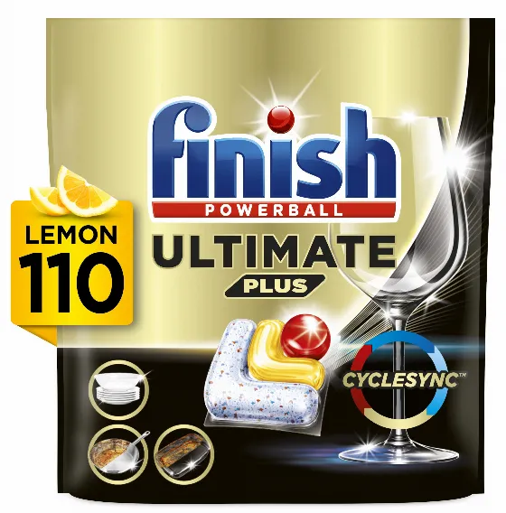 Finish Ultimate Plus Dishwasher Capsules 110s at 35% Off