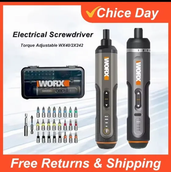 Знижка 30.16$ на бездротовий шуруповерт Worx wx242 в AliExpress