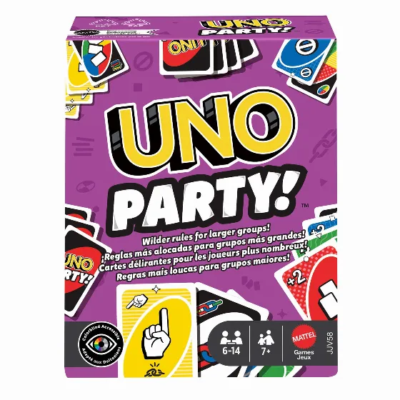 UNO Party Card Game by Mattel Now Just 12.99 zł at Amazon