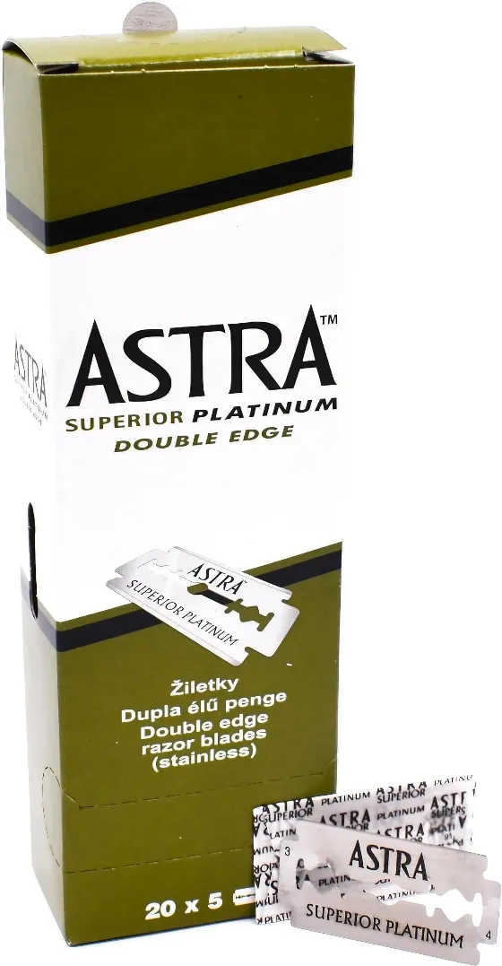 Astra Superior Platinum Razor Blades 100-Pack for 25.50 zł
