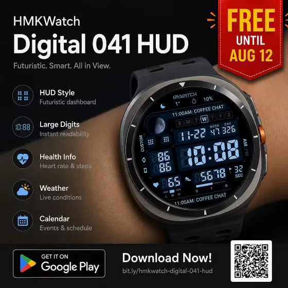 Отримайте Tarcza HMKWatch Digital 041 HUD безкоштовно в Google Play